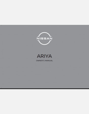 nissan ariya 2024 owners manual lhd & rhd